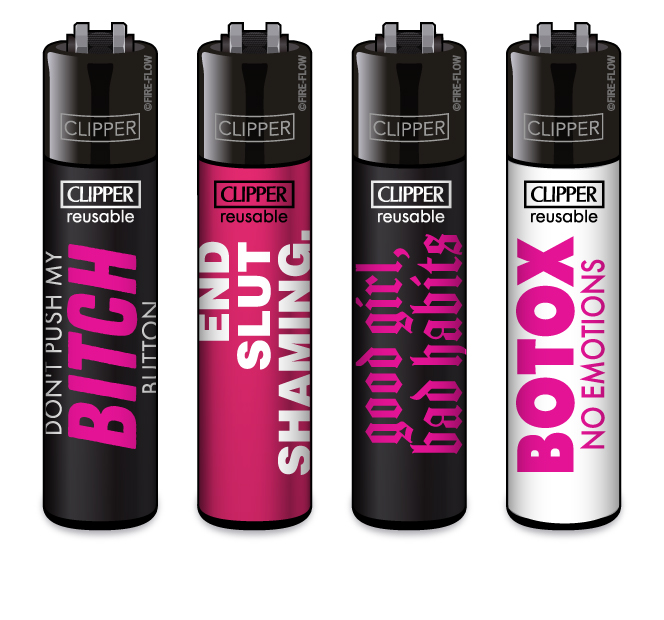 Slogan #50 - 4er Set CLIPPER CLASSIC Large