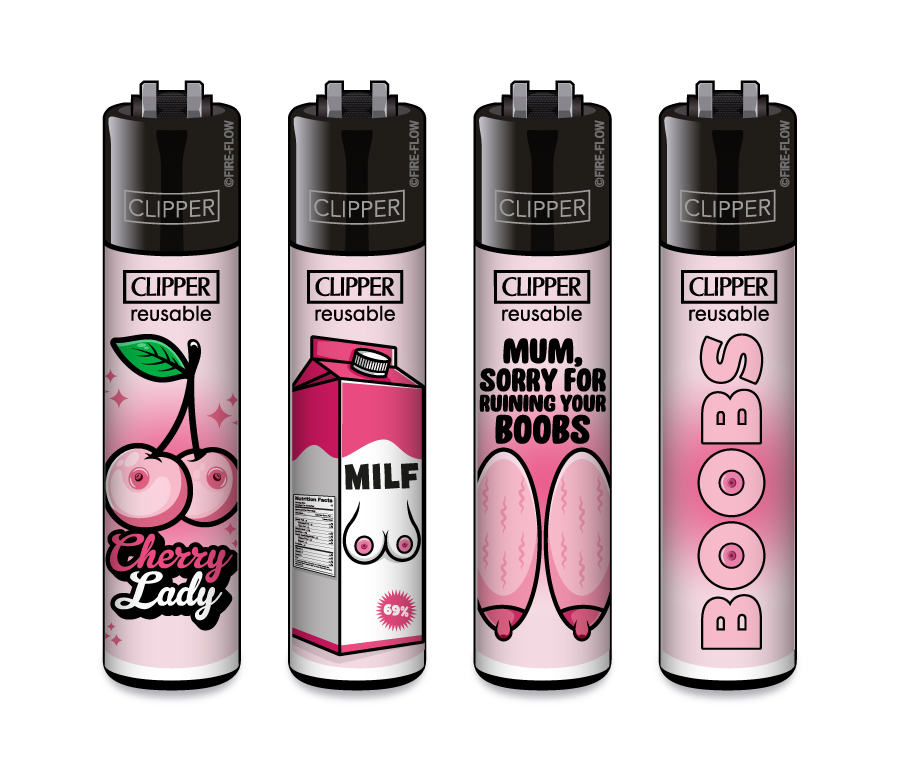 FFX Boobs - 4er Set CLIPPER CLASSIC Large