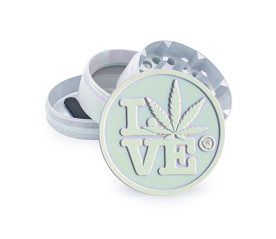 FIRE-FLOW™ Metal Grinder Icy Pearl 420 Love (⌀50 mm)