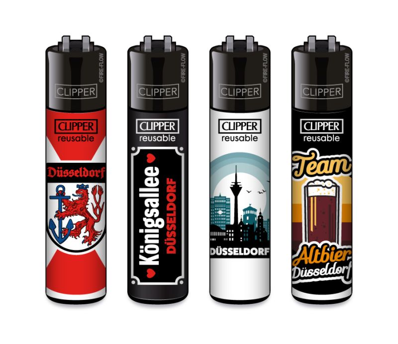 Düsseldorf - 4er Set CLIPPER CLASSIC Large