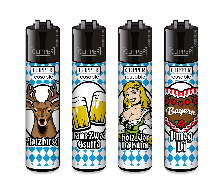 FFX Bayern #1 - 4er Set CLIPPER CLASSIC Large