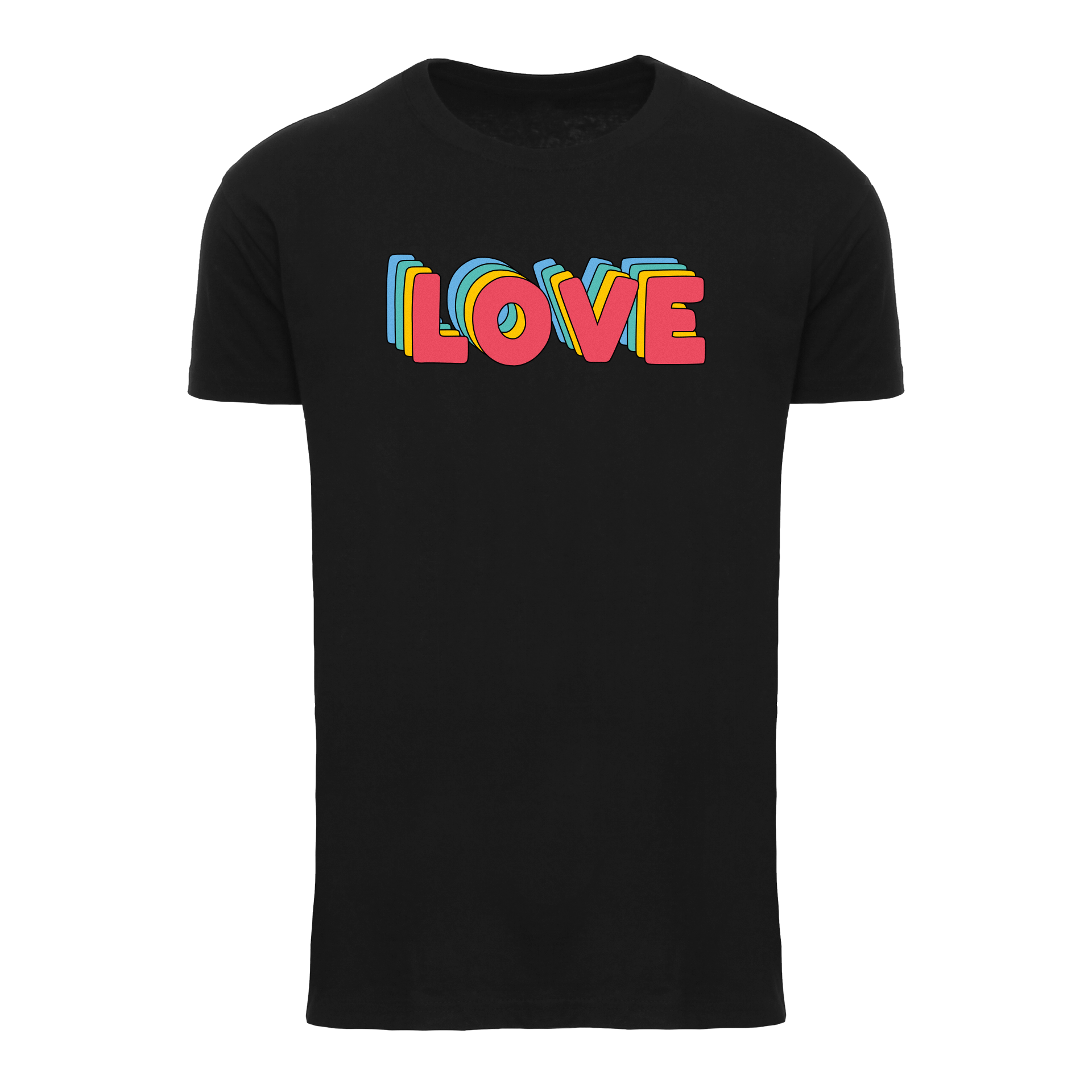 Basic Herren T-Shirt - LOVE