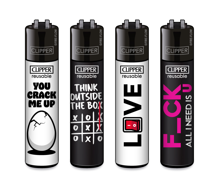 Statements #12 - 4er Set CLIPPER CLASSIC Large