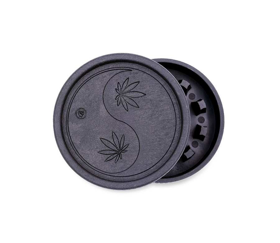 Hemp Grinder - 420 Yin Yang (⌀55 mm / 2-parts)