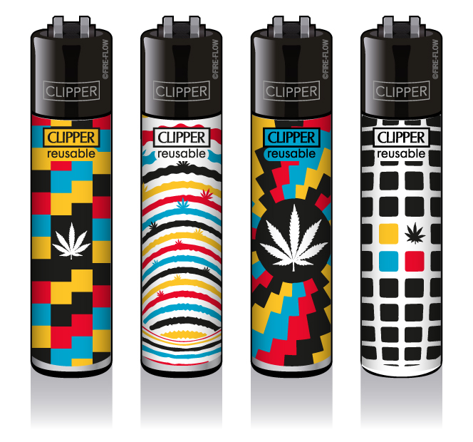 Optical Weed - 4er Set CLIPPER CLASSIC Large