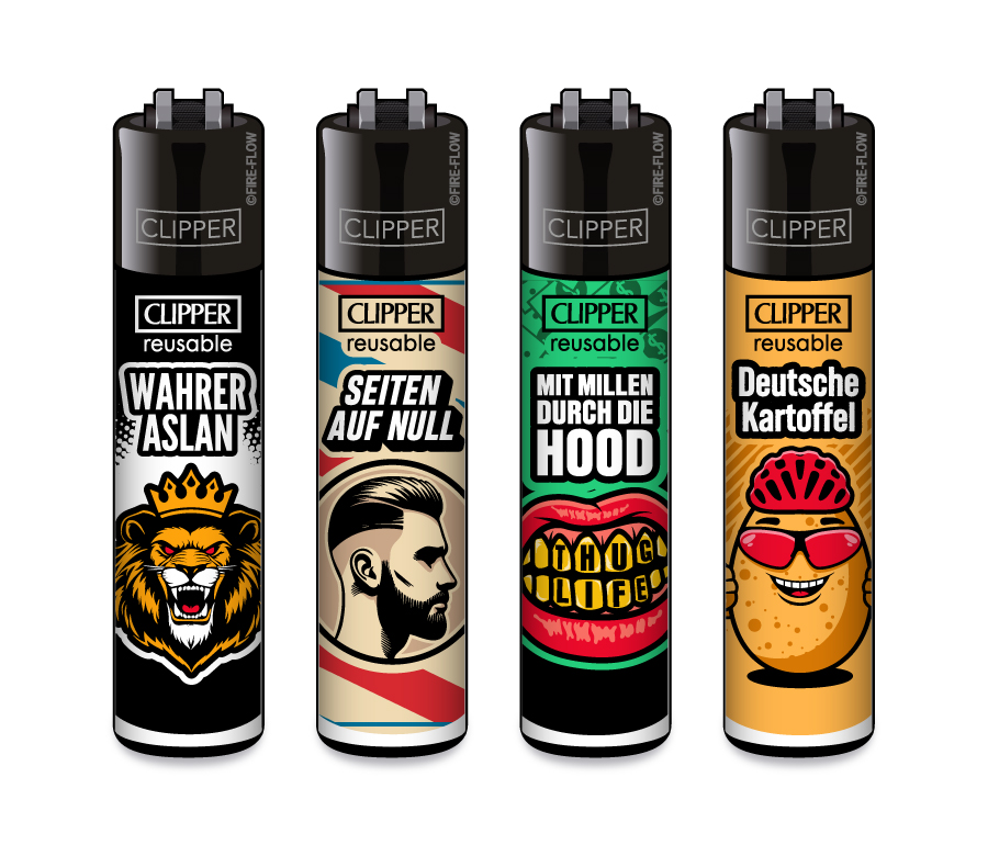 Jugendwort #10 - 4er Set CLIPPER CLASSIC Large