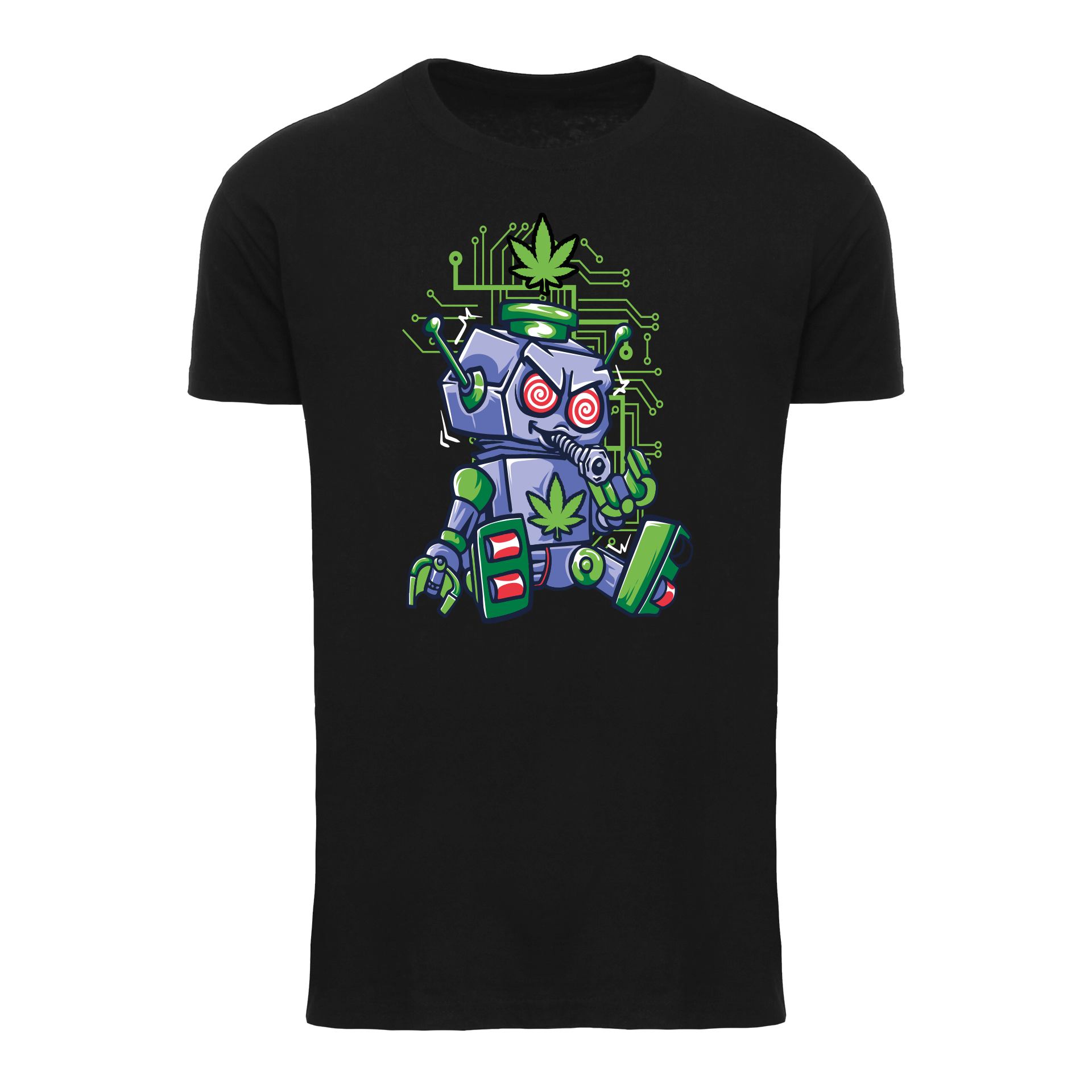 Basic Herren T-Shirt - 420 Robot