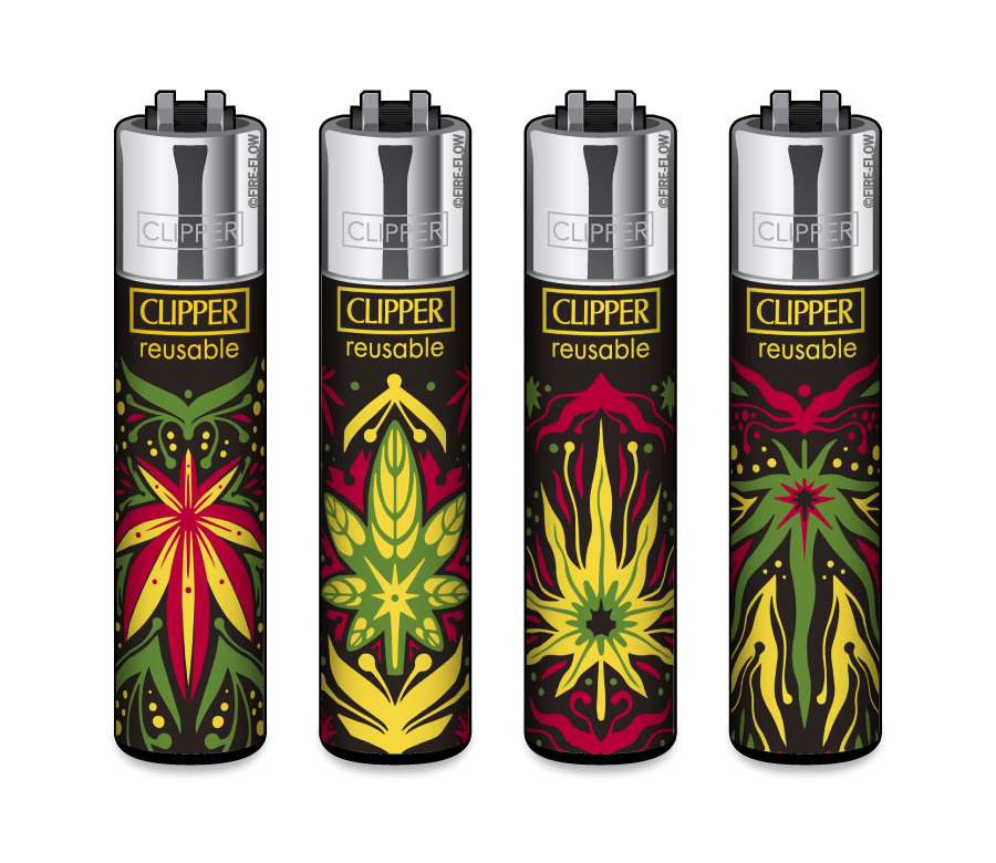 Jamaican Vibes - 4er Set CLIPPER CLASSIC Large
