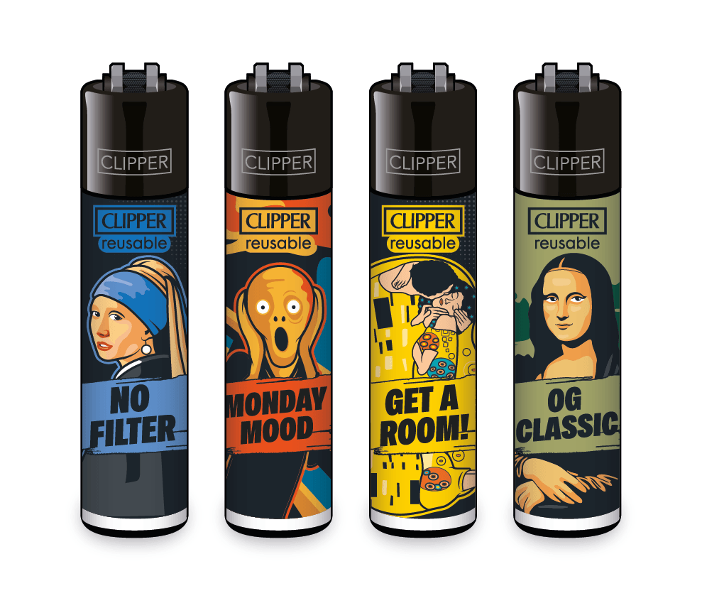 Art Gallery - 4er Set CLIPPER CLASSIC Large