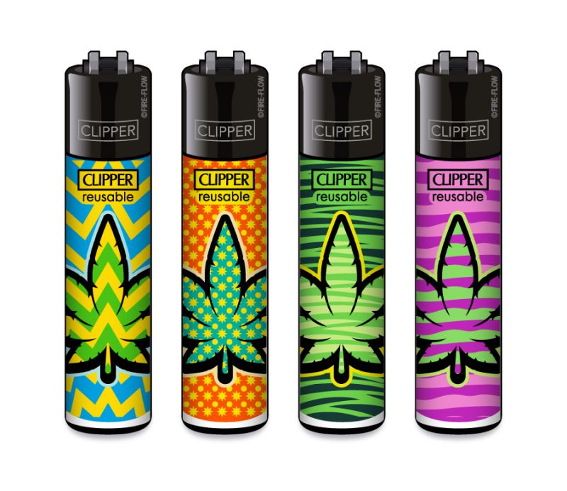 Colored Leaves - 4er Set CLIPPER CLASSIC Large
