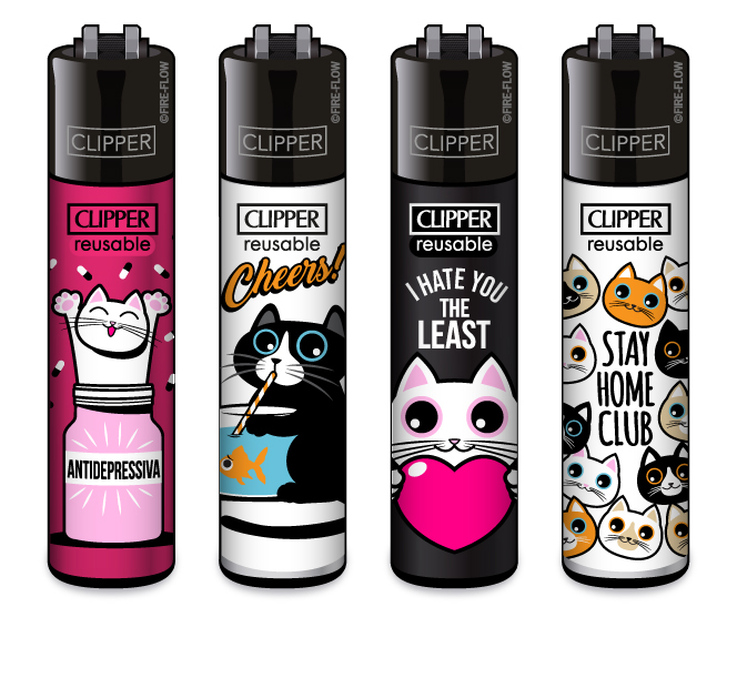 KATZEN #2 - 4er Set CLIPPER CLASSIC Large