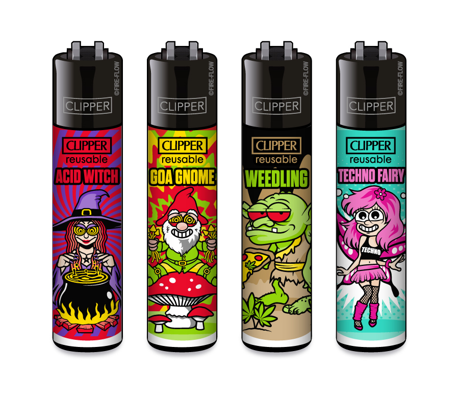 Fantasy World - 4er Set CLIPPER CLASSIC Large