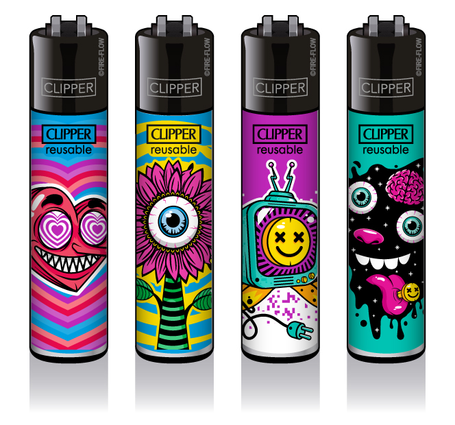 Trippy #3 - 4er Set CLIPPER CLASSIC Large