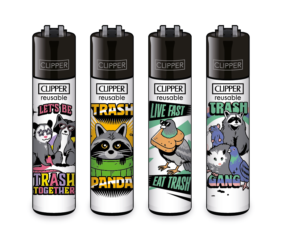 Trash Gang - 4er Set CLIPPER CLASSIC Large