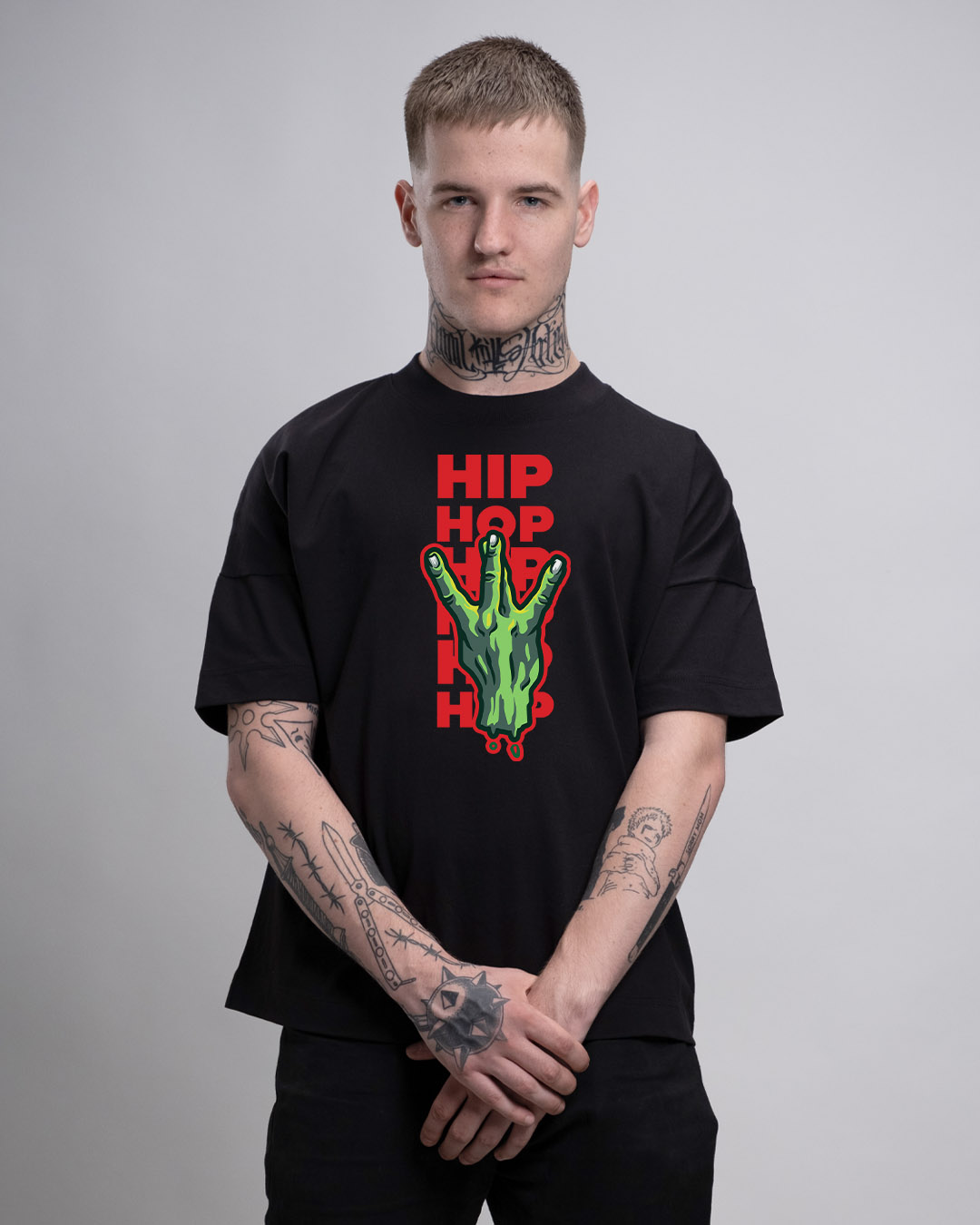 Premium Oversized Shirt Unisex - HIPHOP HAND