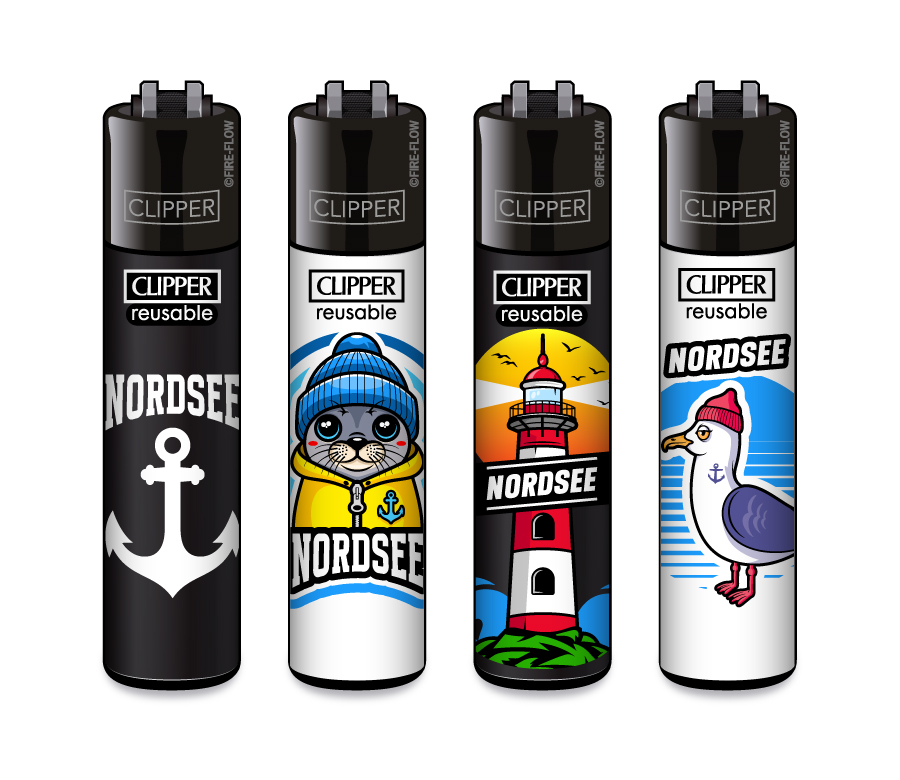 FFX Nordsee - 4er Set CLIPPER CLASSIC Large