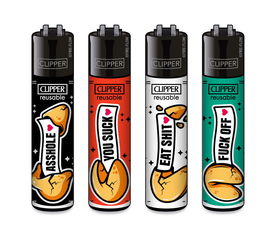 Fortune Cookie - 4er Set CLIPPER CLASSIC Large