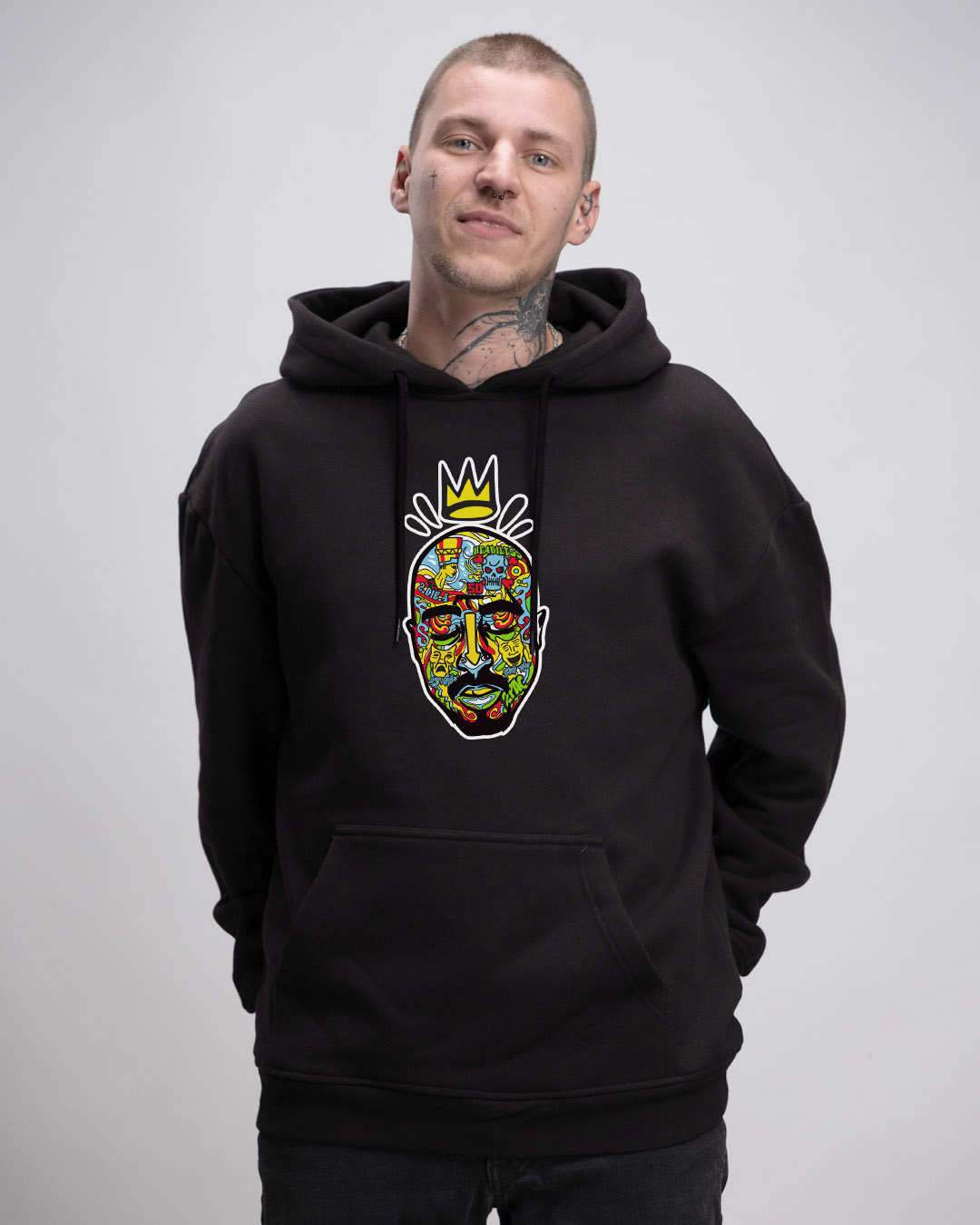 Oversized Hoodie Unisex - HIPHOP LEGENDS 2PAC