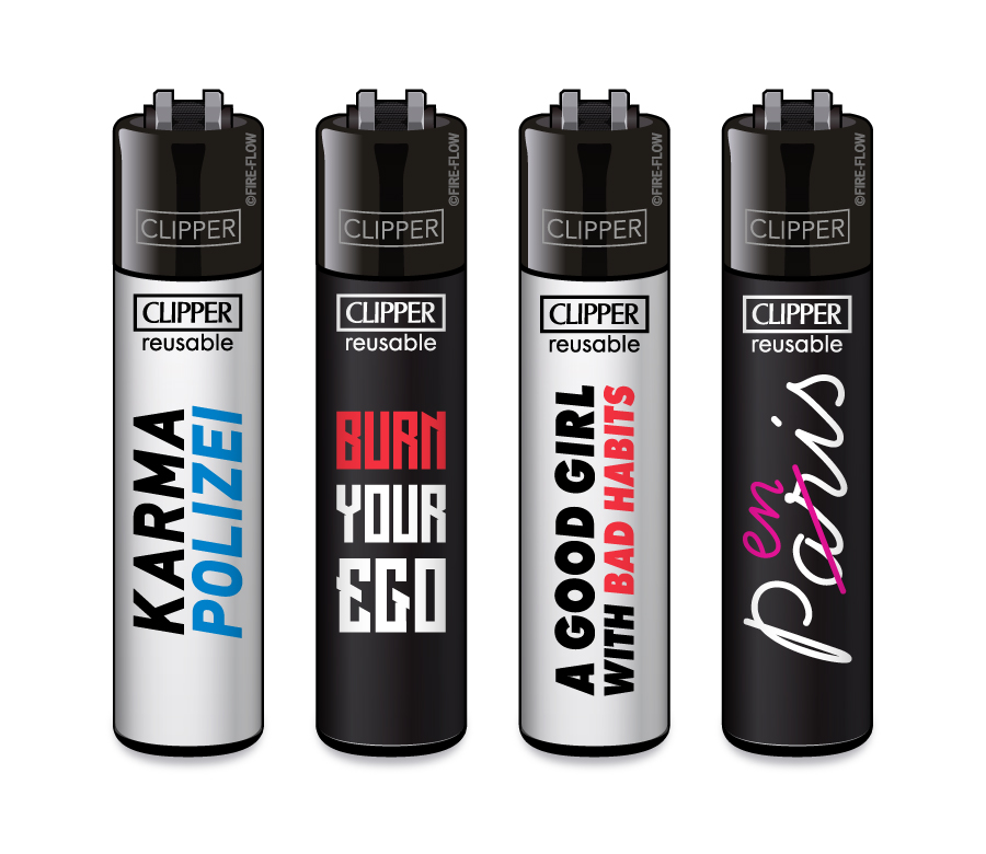 FFX Mix Slogan #1 - 4er Set CLIPPER CLASSIC Large