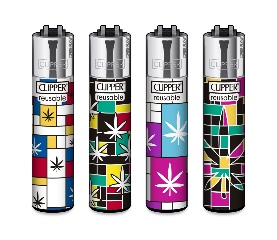 MODERN WEED - 4er Set CLIPPER CLASSIC Large