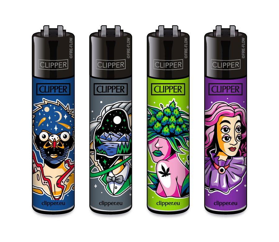 Surreal #2 - 4er Set CLIPPER CLASSIC Large