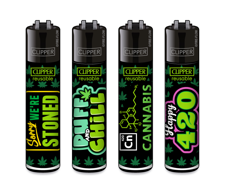Weed Statements #9 - 4er Set CLIPPER CLASSIC Large