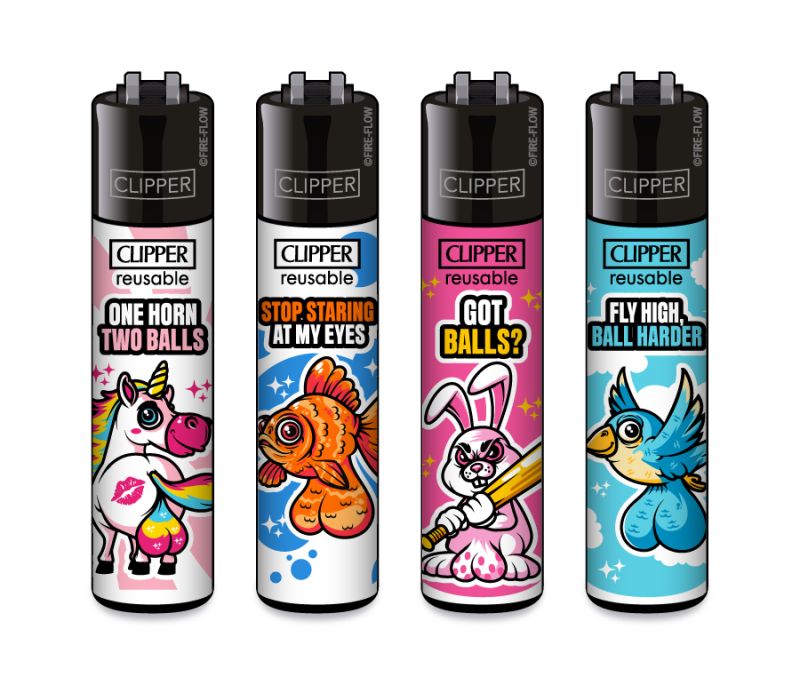 Big Balls - 4er Set CLIPPER CLASSIC Large