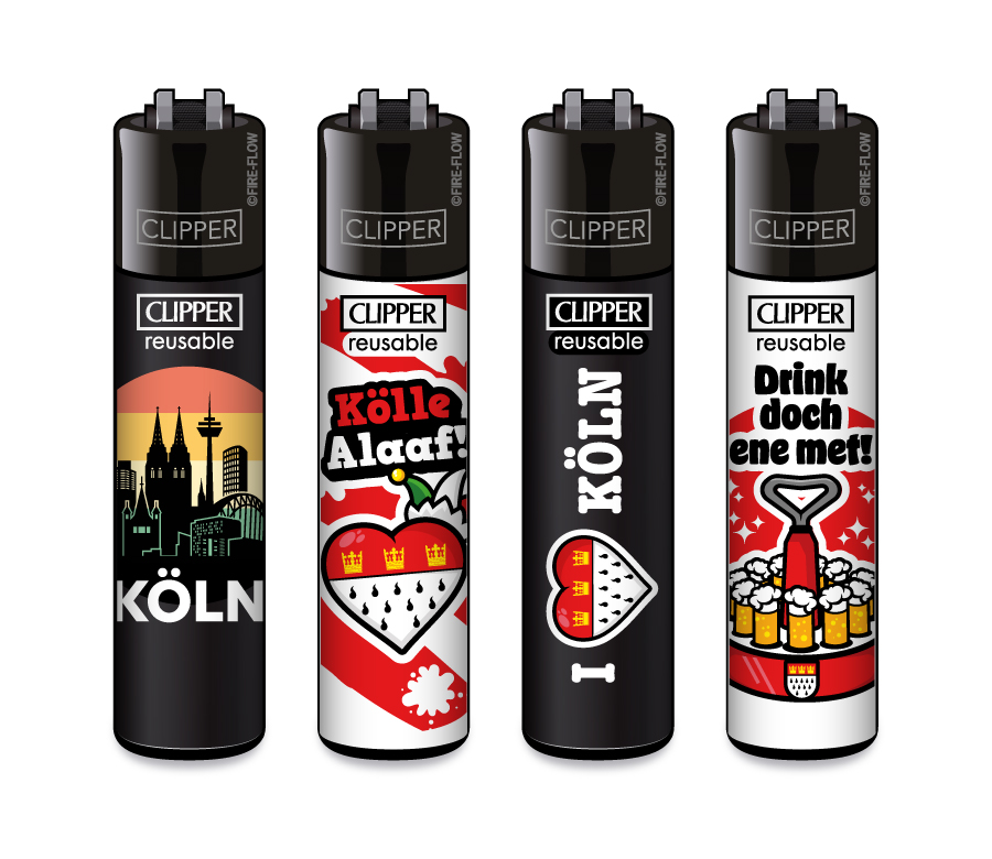 FFX Köln #2 - 4er Set CLIPPER CLASSIC Large