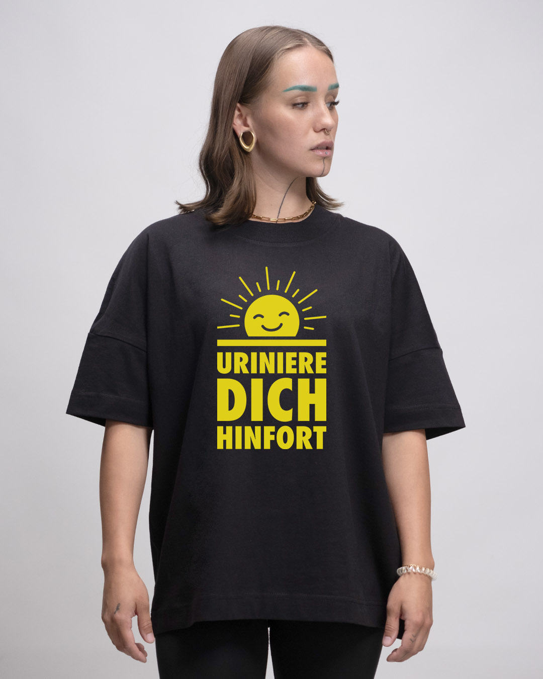 Premium Oversized Shirt Unisex - URINIERE DICH HINFORT