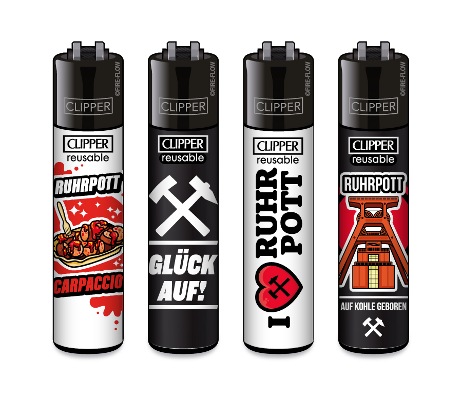 FFX Ruhrpott - 4er Set CLIPPER CLASSIC Large