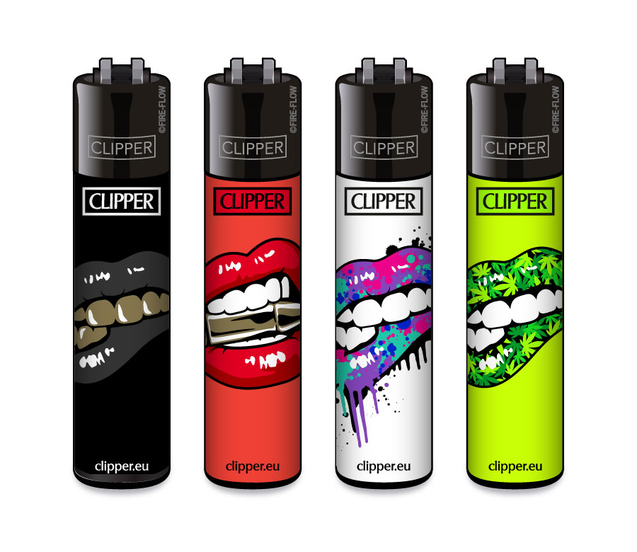 Lips - 4er Set CLIPPER CLASSIC Large