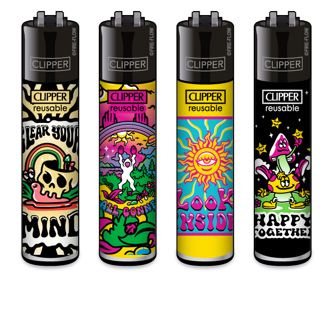 Trippy #4 - 4er Set CLIPPER CLASSIC Large