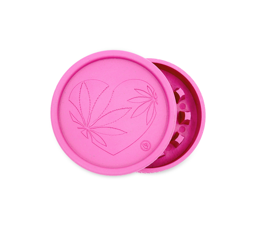 Hemp Grinder - 420 Heart (⌀55 mm / 2-parts)