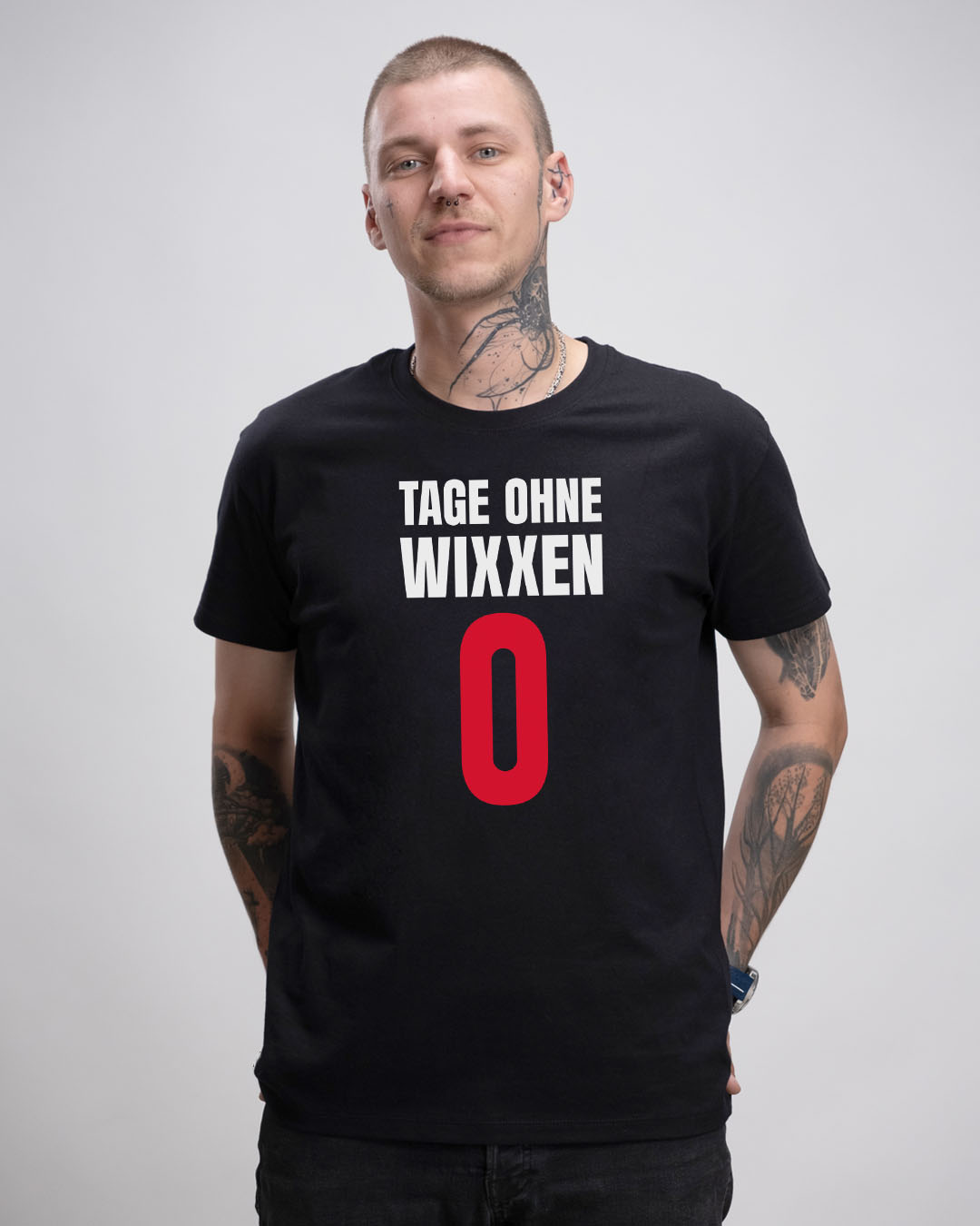 Basic Herren T-Shirt - TAGE OHNE WIXXEN 0