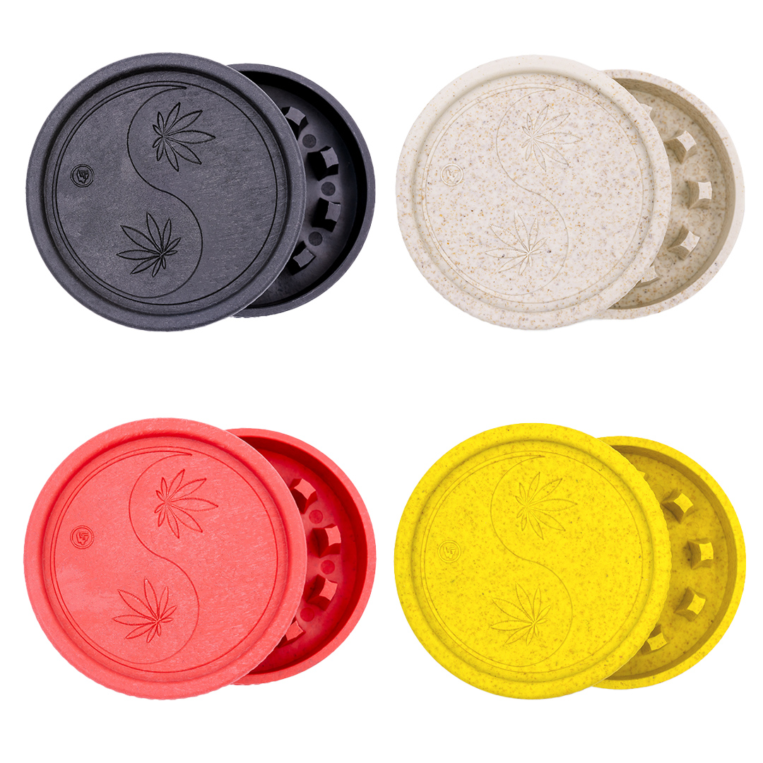 Hemp Grinder - 420 Yin Yang (⌀55 mm / 2-parts)