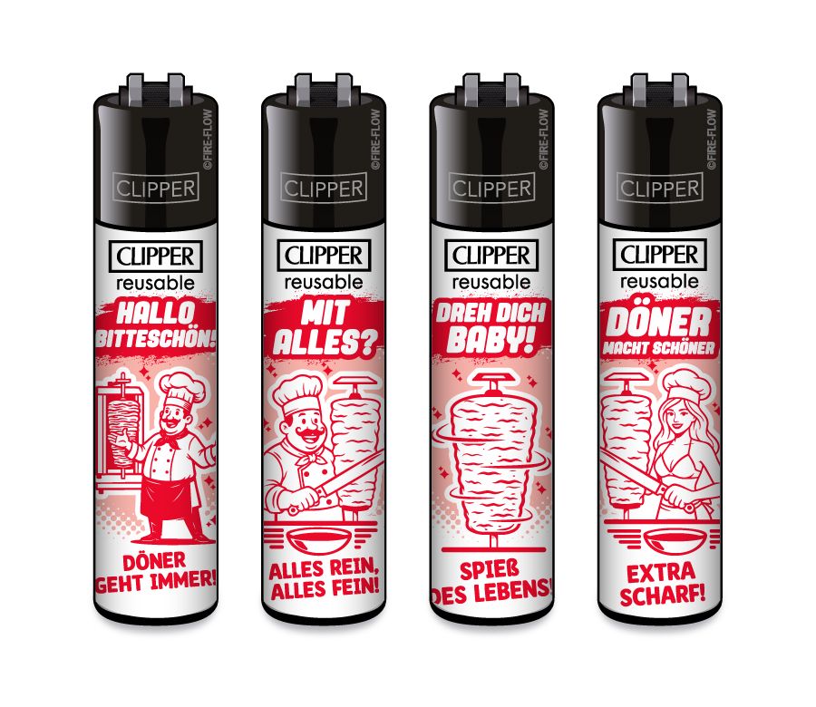Döner Collection - 4er Set CLIPPER CLASSIC Large